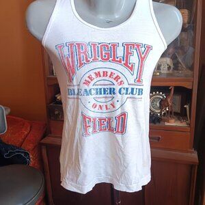 True Vintage Cubs Tank Top Single Stitch Wrigley Field Bleacher Club Trashed 80s